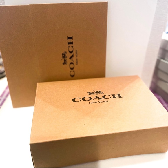 ❌SOLD OUT❌COACH (Factory) Small Empty Gift Box Brand New Set of 2 - Picture 1 of 1